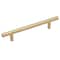 Heritage Designs Contemporary Bar Pull 5116 Inch 128mm Center to Center Brushed Brass Finish, 10PK R077745BBX10B - alternate 1